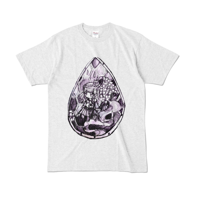 カラーTシャツ - L - アッシュ (淡色)
