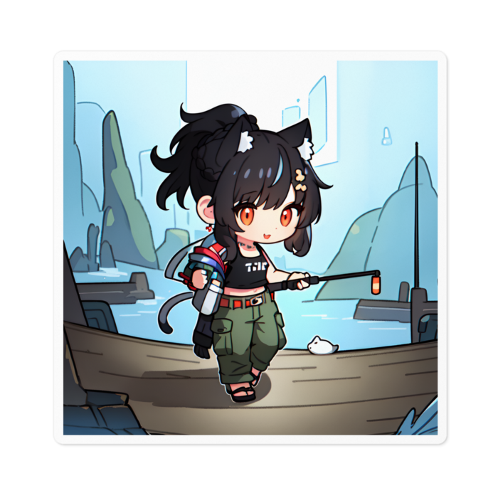 ステッカー - 100 x 100 (mm)(1)