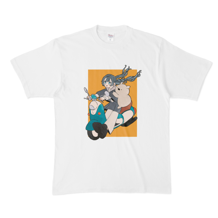 〈黄色〉Tシャツ - XL - 白