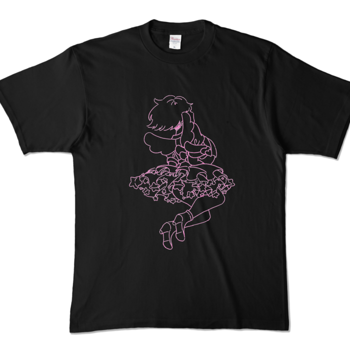 カラーTシャツ - XL - ブラック (濃色)