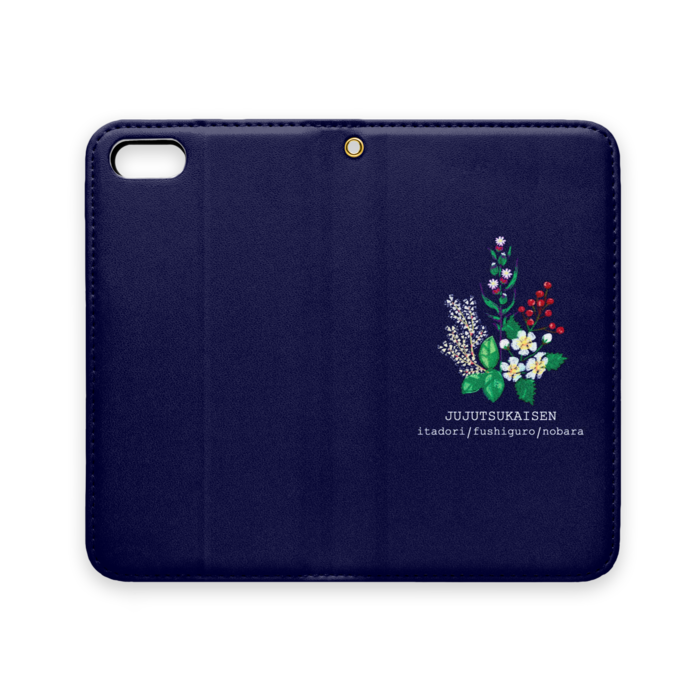 手帳型iPhoneケース（ベルトなし） - iPhone 5 / 5s / SE - ストラップ穴 あり