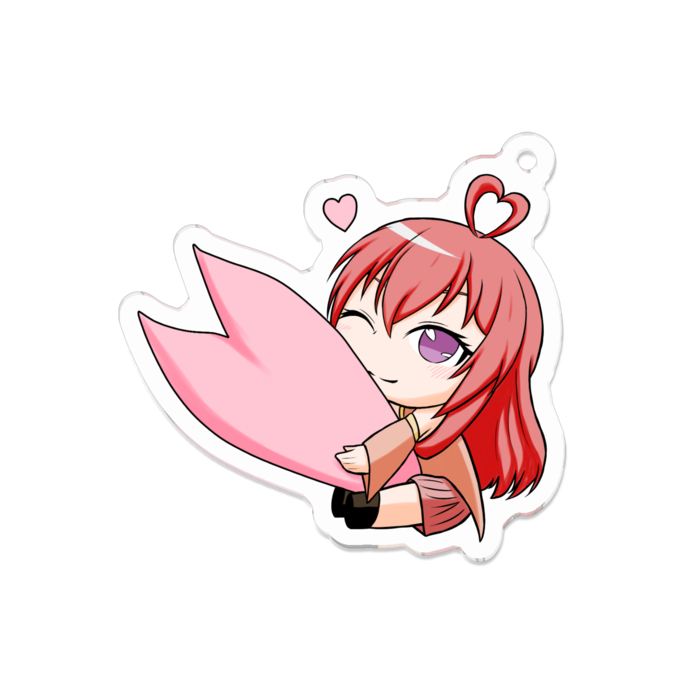 アクリルキーホルダー - 70 x 70 (mm)