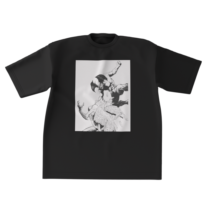 ビッグシルエットTシャツ - XL - 正面
