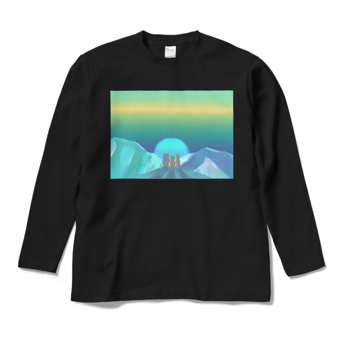 ロングスリーブTシャツ - M - ブラック