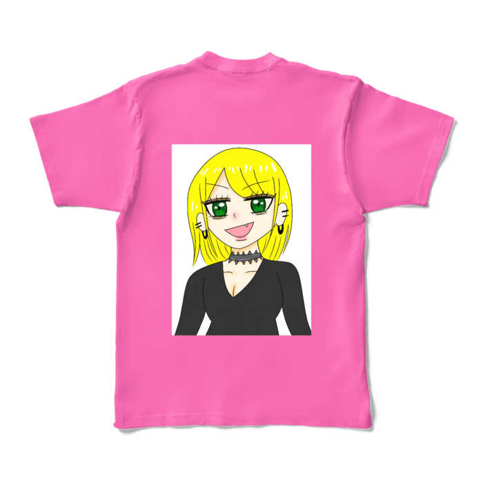 カラーTシャツ - XL - ピンク (濃色)