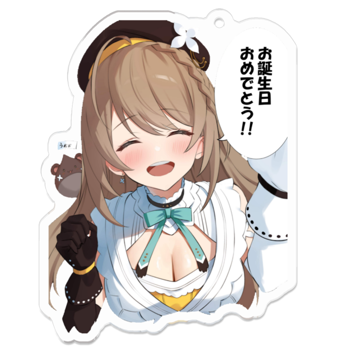 アクリルキーホルダー【70×70mm】