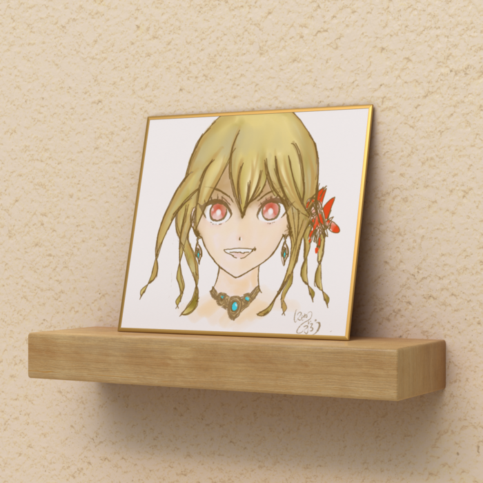 色紙 - ミニ（H120 × W135mm）