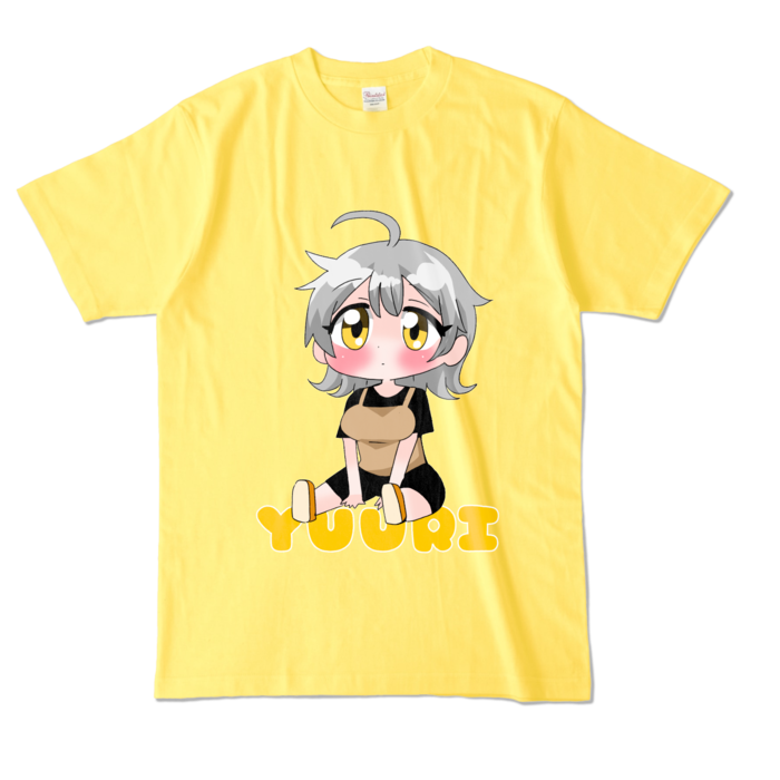 カラーTシャツ - L - イエロー (濃色)