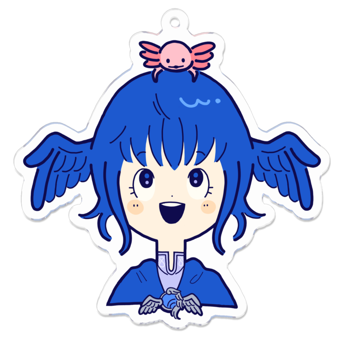 アクリルキーホルダー - 70 x 70 (mm)