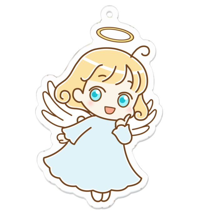 アクリルキーホルダー - 70 x 70 (mm)