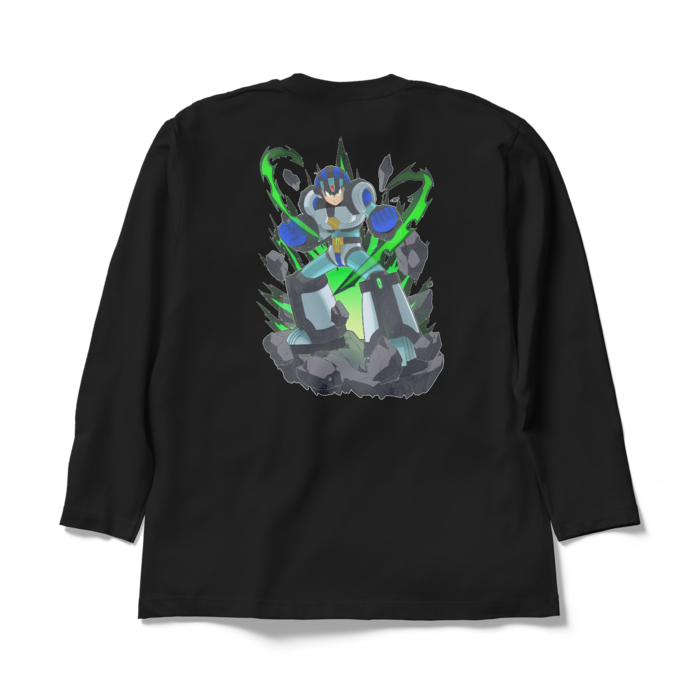 ロングスリーブTシャツ - XL - ブラック