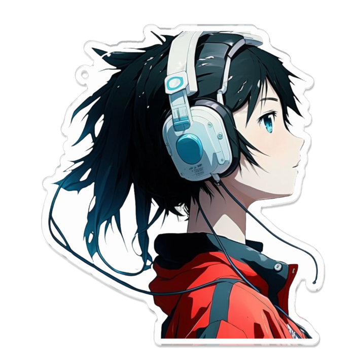 アクリルキーホルダー - 100 x 100 (mm)