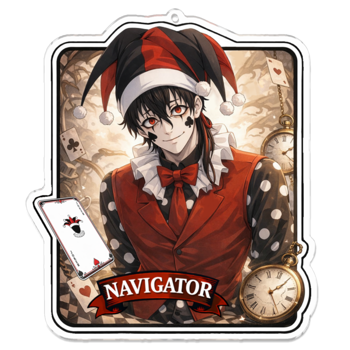 アクリルキーホルダー - 100 x 100 (mm)