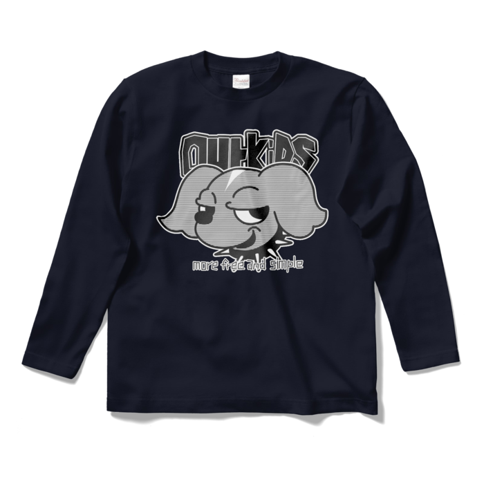 ロングスリーブTシャツ - S - ネイビー
