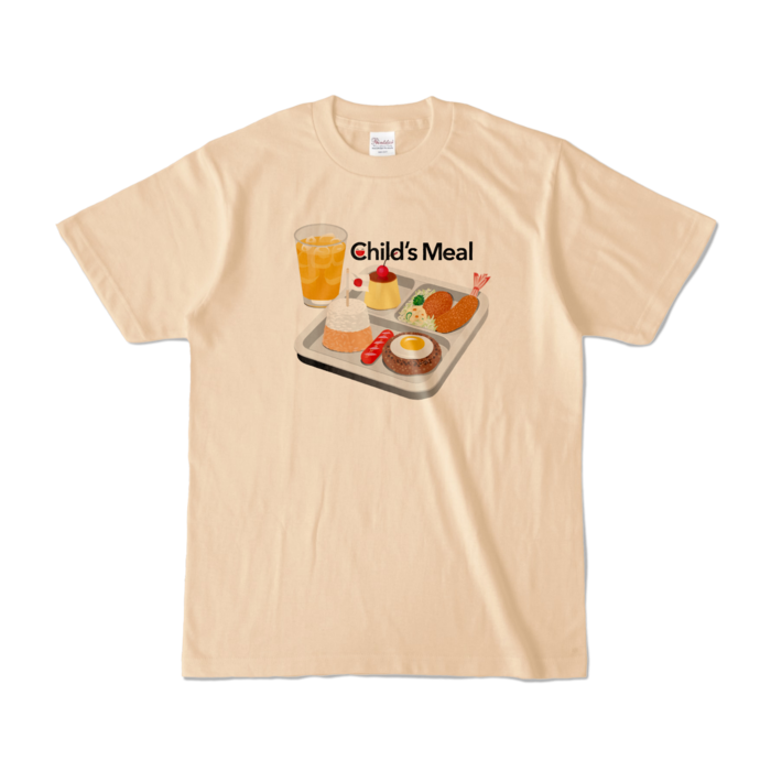 カラーTシャツ - S - ナチュラル (淡色)
