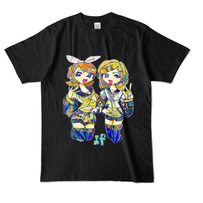 カラーTシャツ - L - ブラック (濃色)
