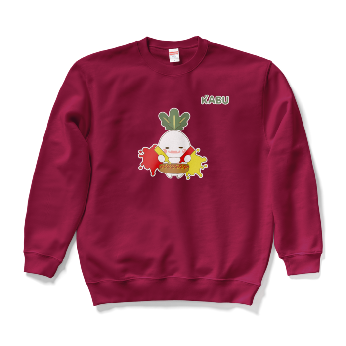 スウェット - L - バーガンディ