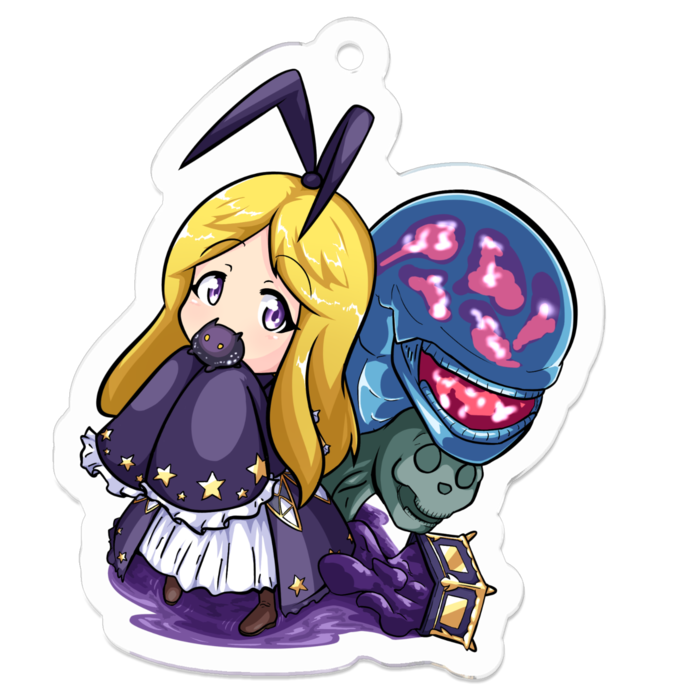 アクリルキーホルダー - 50 x 50 (mm)