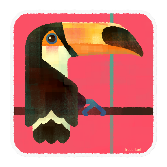 ステッカー - 100 x 100 (mm) クリア
