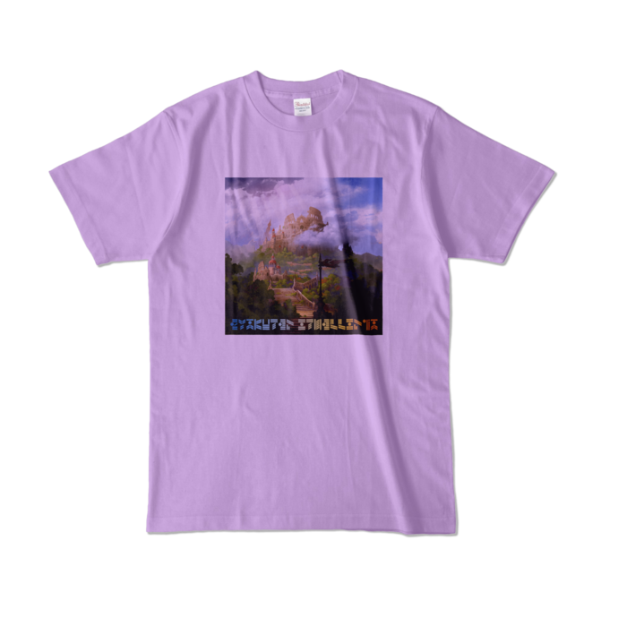 コロシアム デザインTシャツ（L/ライトパープル）