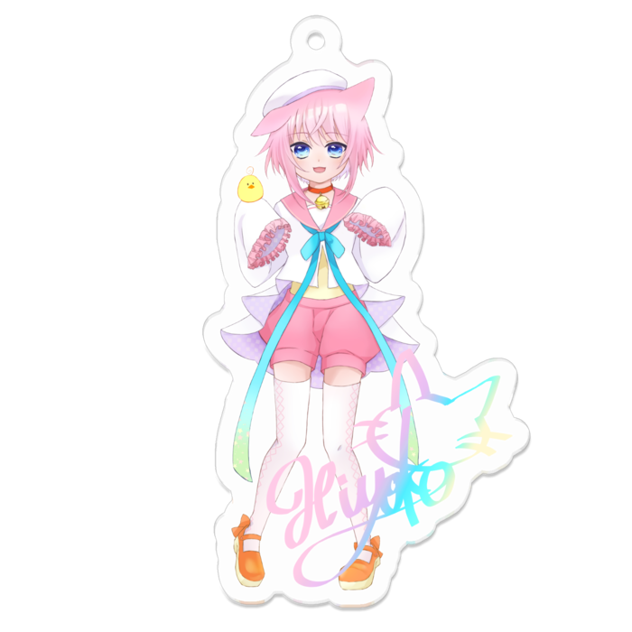 アクリルキーホルダー - 70 x 70 (mm)