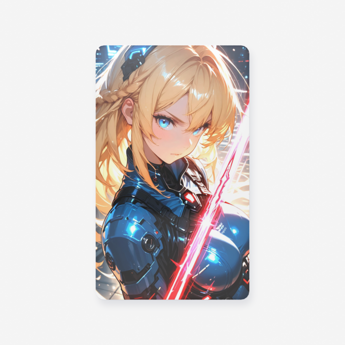 クリアカード - 名刺（55 × 91mm）