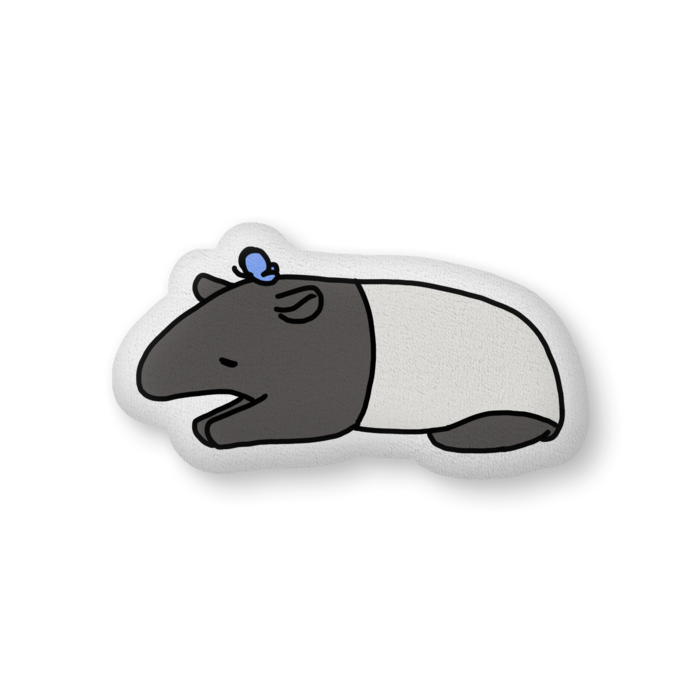 寝そべるバク