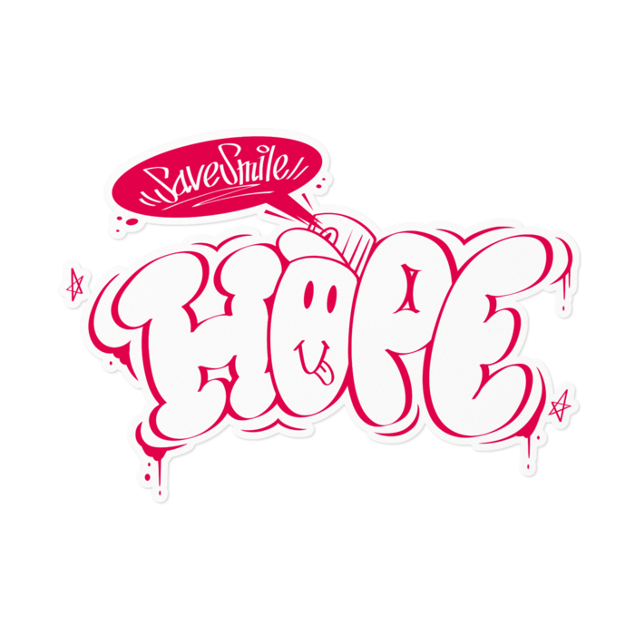 ステッカー - 160 x 160 (mm)