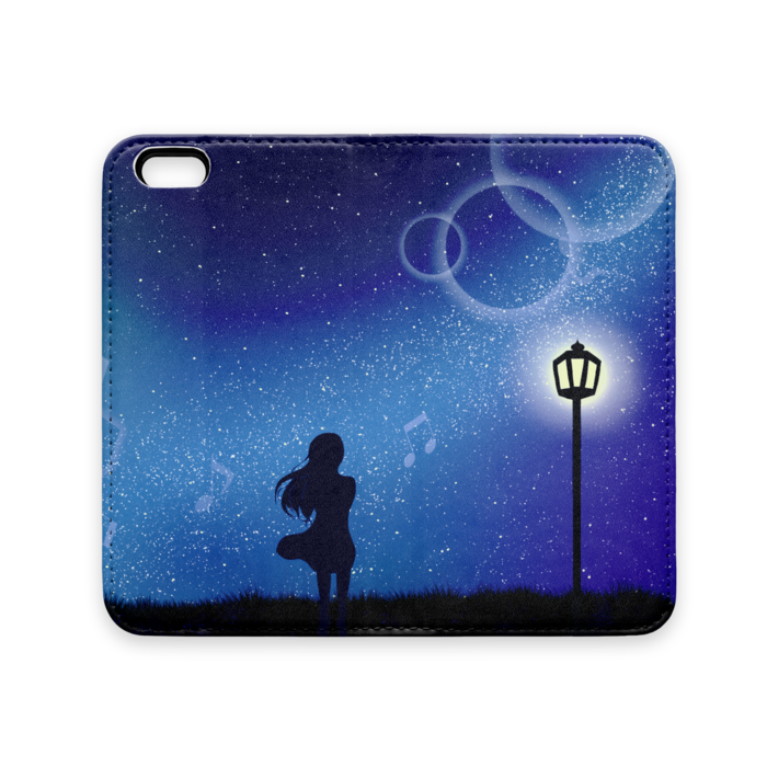 手帳型iPhoneケース（ベルトなし） - iPhone 6 / 6s - ストラップ穴 なし