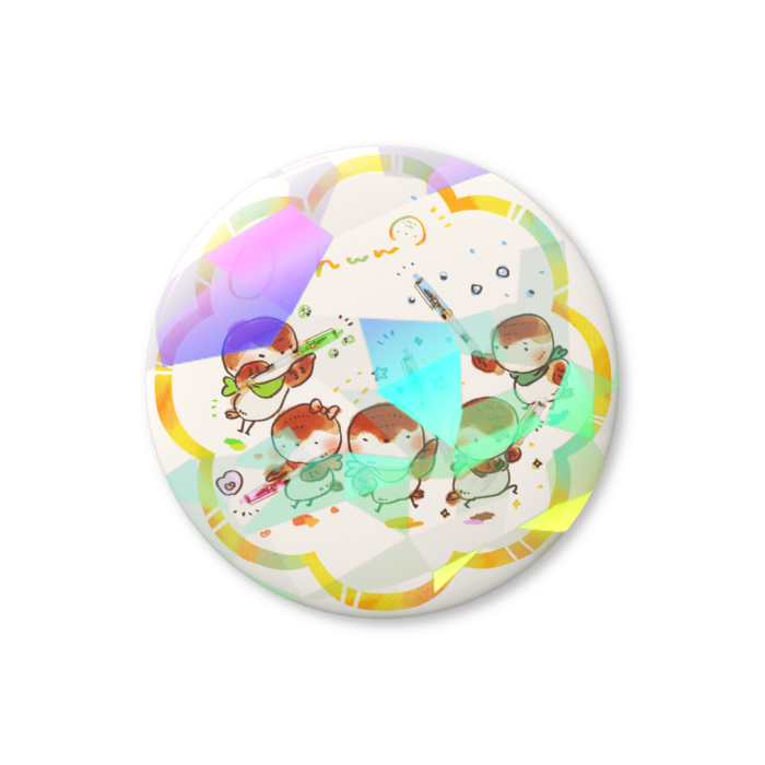 ホログラム缶バッジ - 25mm(1)