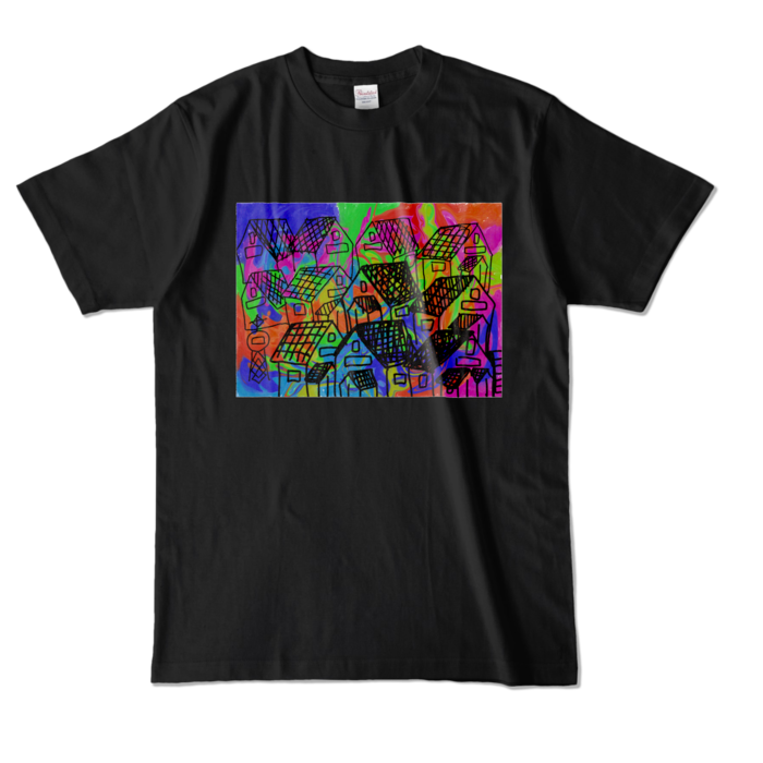 カラーTシャツ - L - ブラック (濃色)