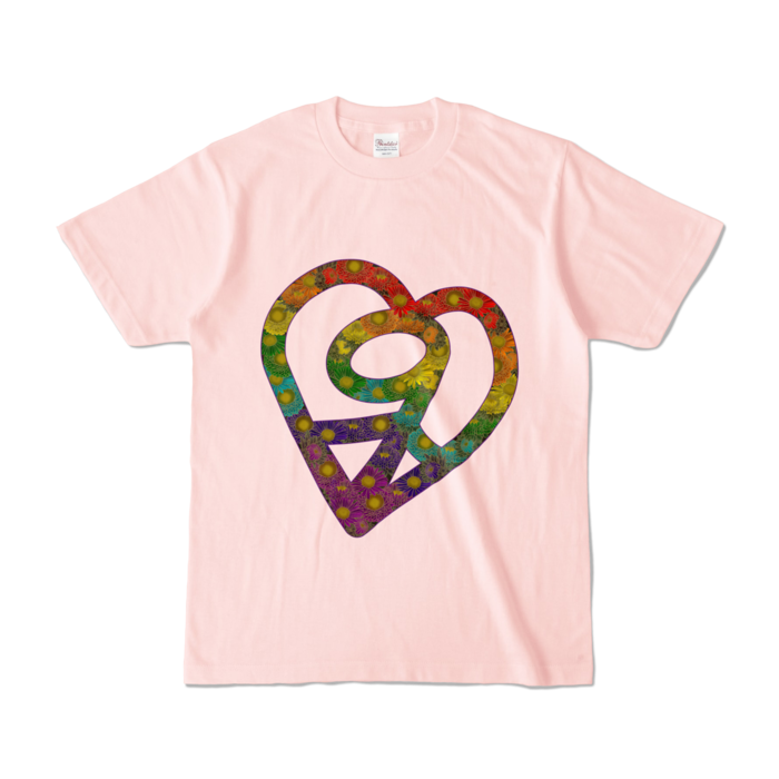 カラーTシャツ - S - ライトピンク (淡色)