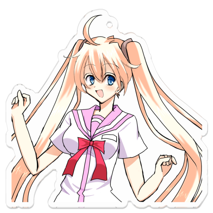 アクリルキーホルダー - 70 x 70 (mm)