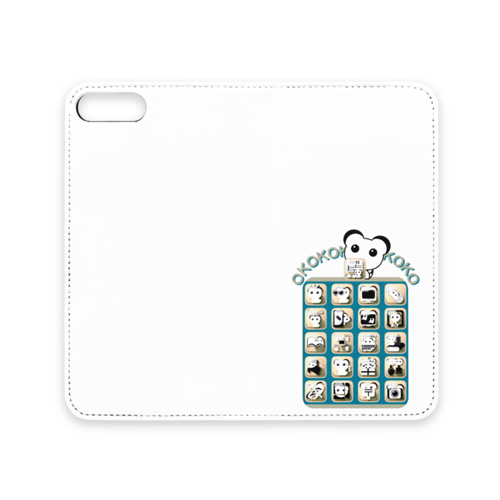 手帳型iPhoneケース（ベルトなし） - iPhone 8 Plus / 7 Plus - ストラップ穴 なし