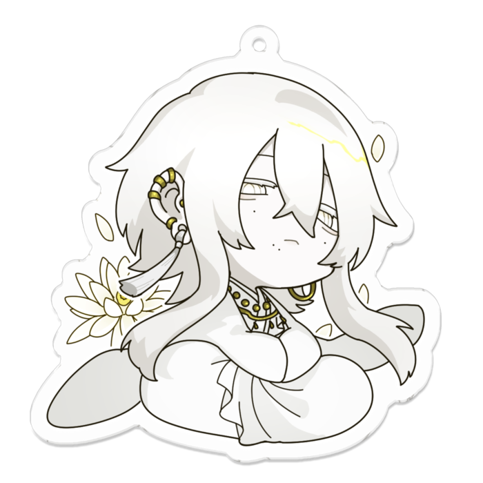 アクリルキーホルダー - 70 x 70 (mm)