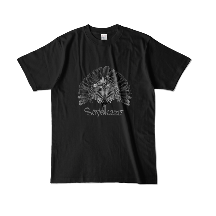 カラーTシャツ - L - ブラック（モノトーン）