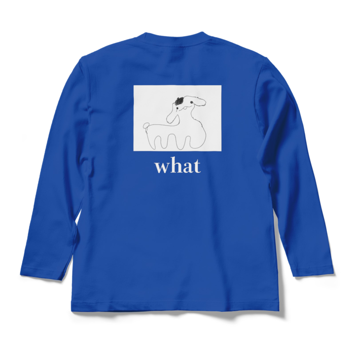 ロングスリーブTシャツ - M - ロイヤルブルー