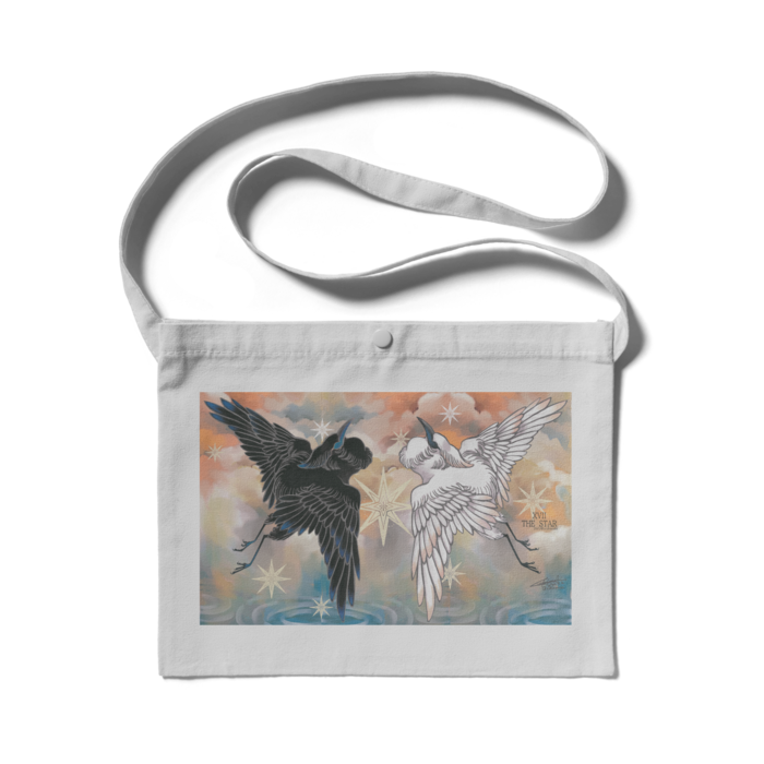 サコッシュ灰 - 300 x 230 (mm)