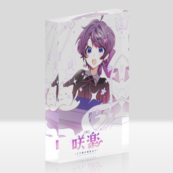 アクリルブロック - 100x148mm