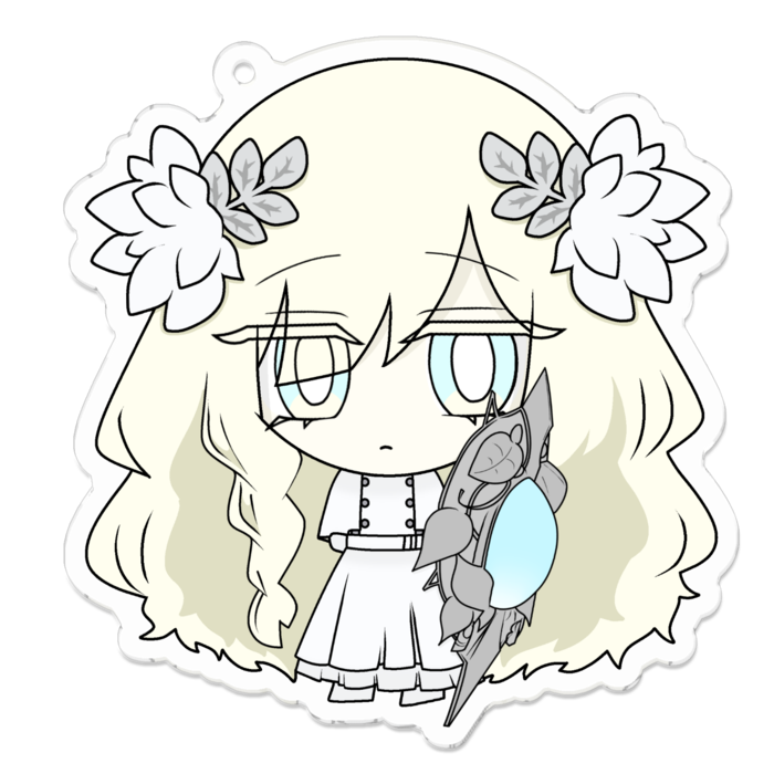 アクリルキーホルダー - 70 x 70 (mm)