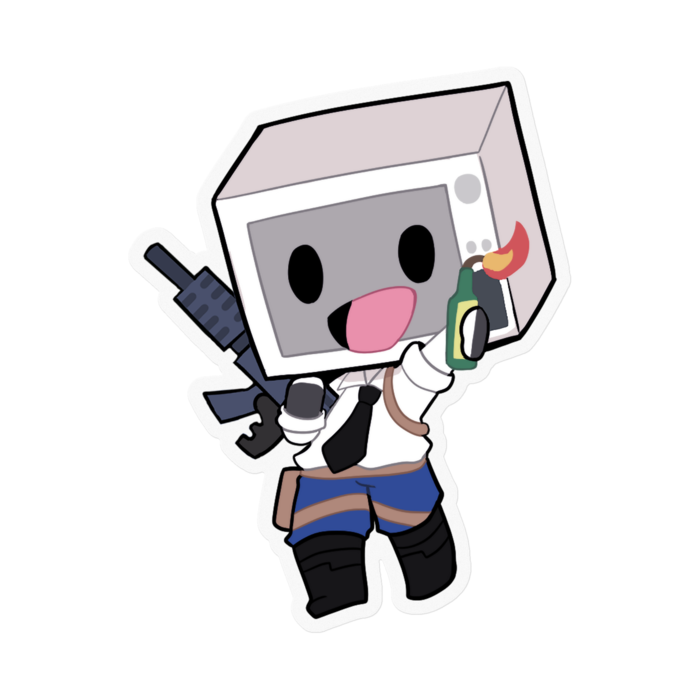 ステッカー - 100 x 100 (mm)