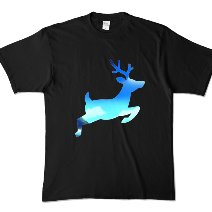 カラーTシャツ - XL - ブラック (濃色)｜Colored T-Shirt - XL - Black (Dark)