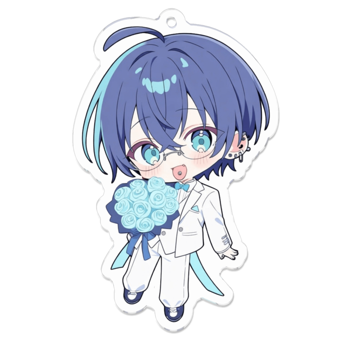 アクリルキーホルダー - 70 x 70 (mm)