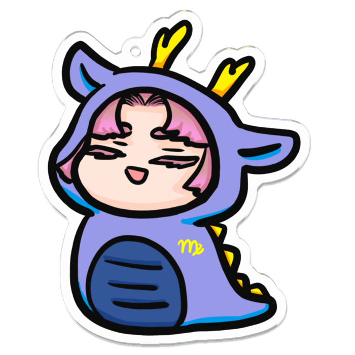 アクリルキーホルダー - 70 x 70 (mm)