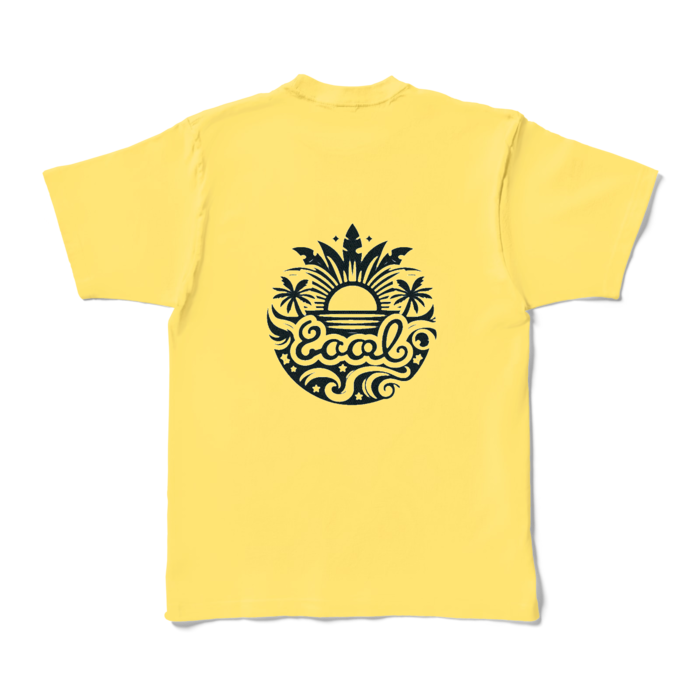 カラーTシャツ - XL - イエロー (濃色)