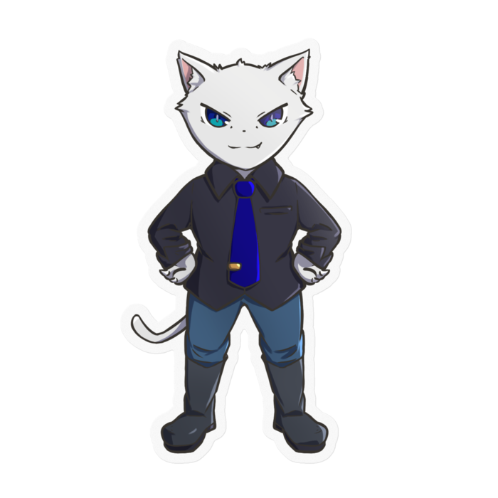 ステッカー - 100 x 100 (mm)