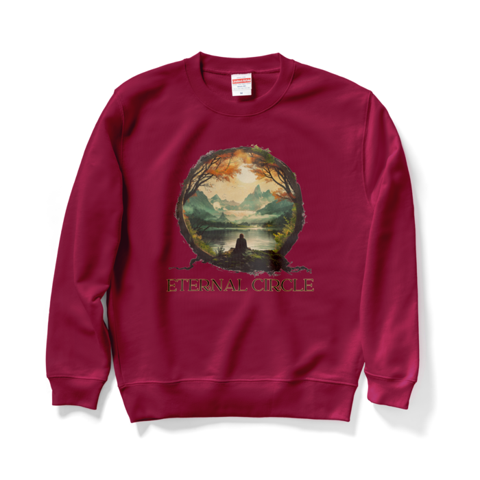 スウェット - M - バーガンディ