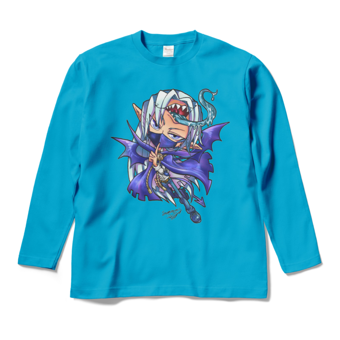 ロングスリーブTシャツ - M - ターコイズ