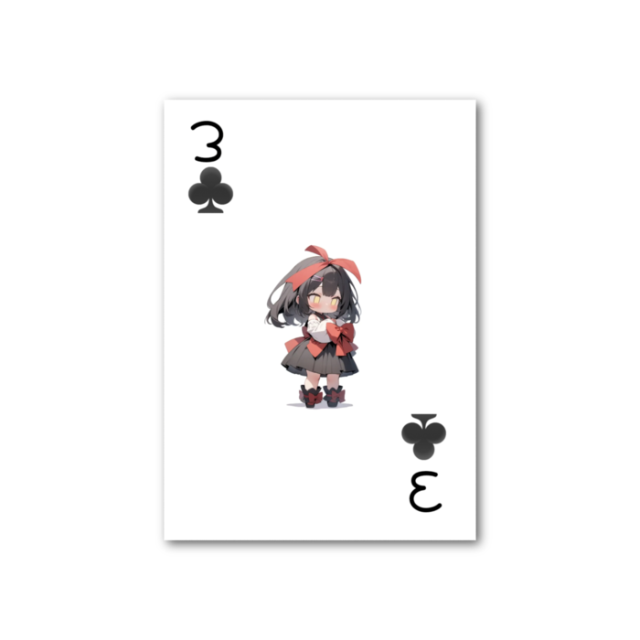 フォト風カード - 縦 - 両面