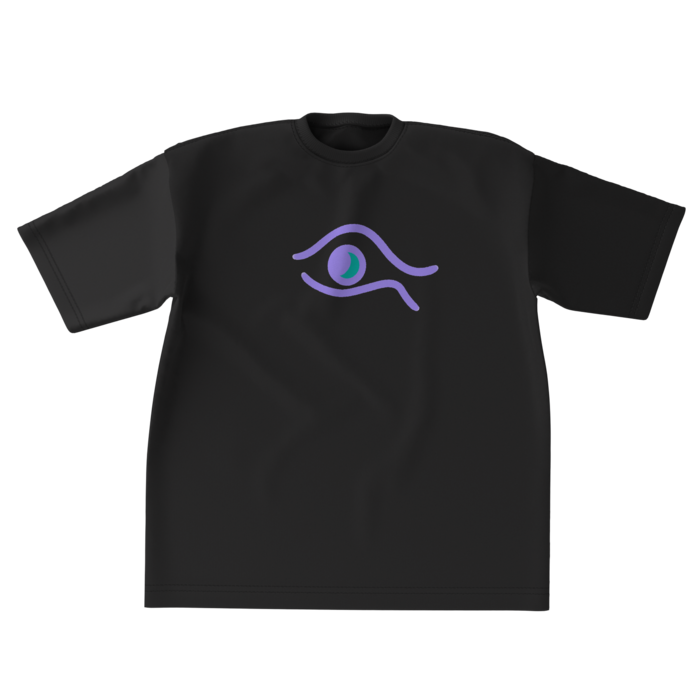 ビッグシルエットTシャツ - XL - ブラック